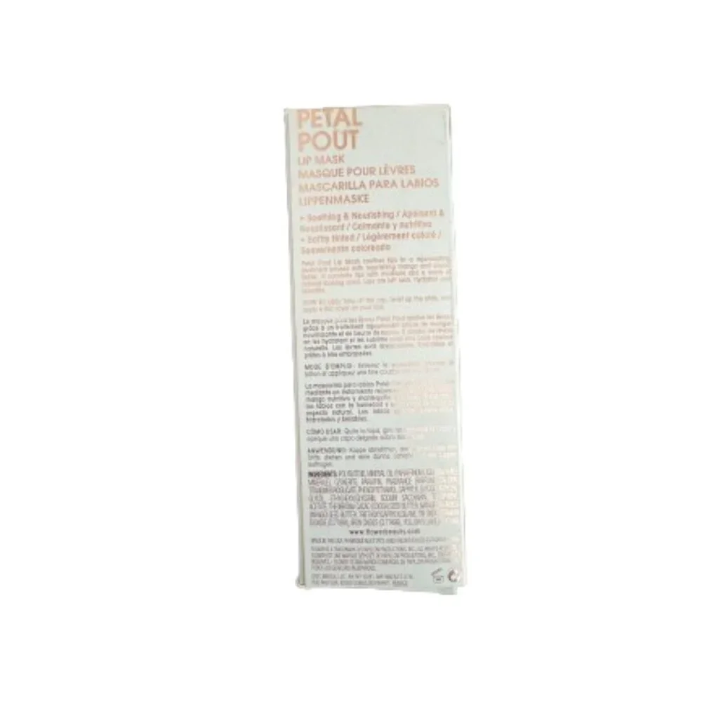 NEW Lot of 2 FLOWER Petal Pout Lip Mask Nectar LM3 - 0.05 Fl Oz